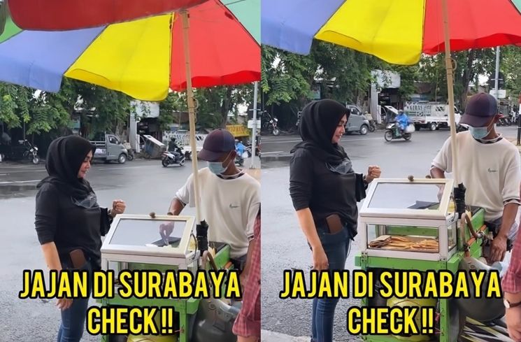 Potret Sederhana Mama Rieta Jajan di Kaki Lima (instagram/@rieta_amilia)