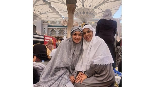 Potret Najwa Shihab umrah (Instagram/@najwashihab)