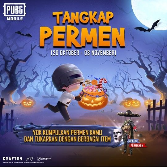 Event PUBG Mobile, Tangkap Permen. [PUBG Mobile Indonesia]