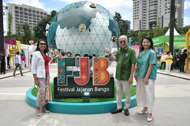 Festival Jajanan Bango 2022 hadirkan kuliner Nusantara. (Lilis/Suara.com)