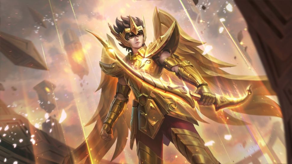 Badang Sagittarius Seiya Skin. (Moonton Games)