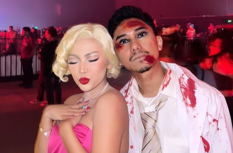 Potret pesta Halloween Rachel Vennya (Instagram/@rachelvennya)