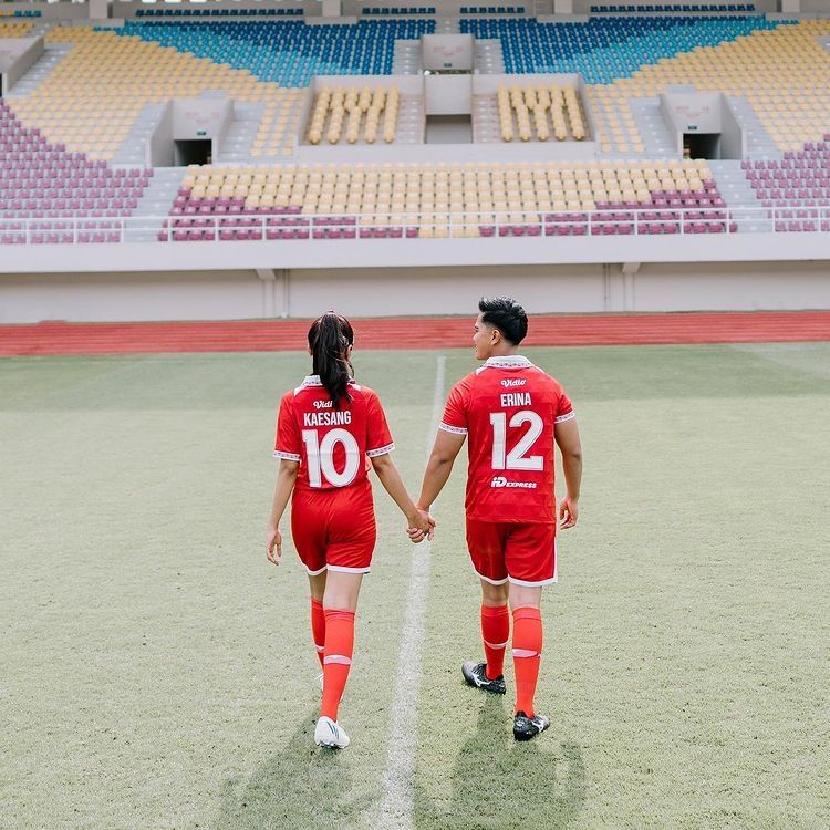 Potret Prewedding Kaesang Pangarep dan Erina Gudono. (Instagram/erinagudono)