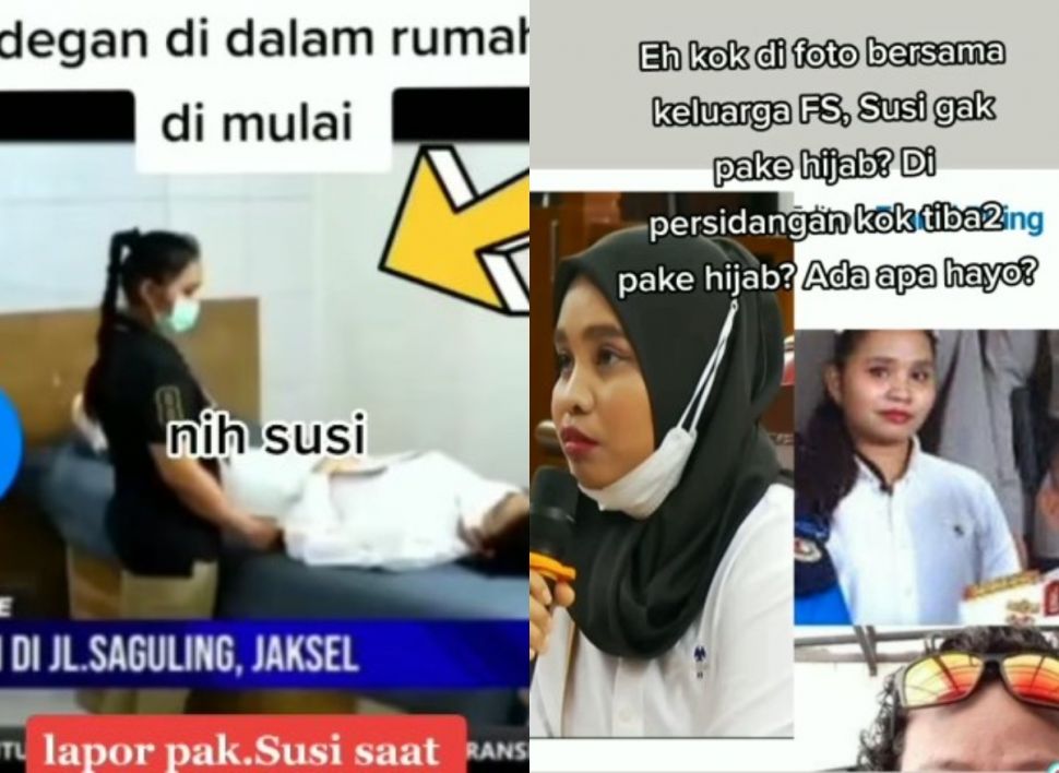 Foto lama Susi tak berhijab (instagram.com/viral62com/)