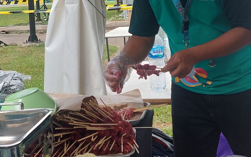 Sate kuliner khas Nusantara. (Lilis/Suara.com)