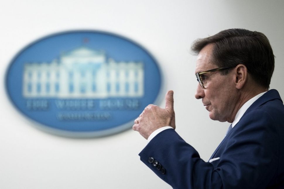 Juru bicara Dewan Keamanan Nasional Amerika Serikat, John Kirby. (Jim WATSON / AFP)