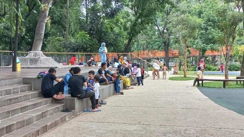 Taman Tebet Ecopark. (Suara.com/Dini Afrianti)