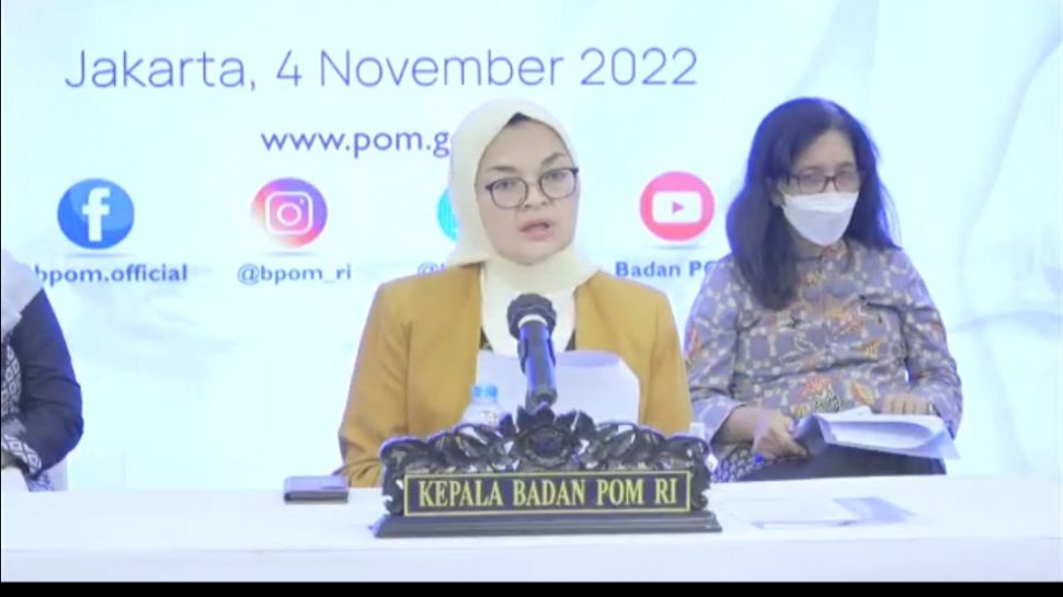 Kepala Badan Pengawas Obat dan Makanan (BPOM) Penny K. Lukito menyebut vaksin merah putih alias vaksin Inavac sudah mendapatkan izin penggunaan darurat (Emergency Use Authorization/EUA). (Tangkapan Layar/Suara.com)