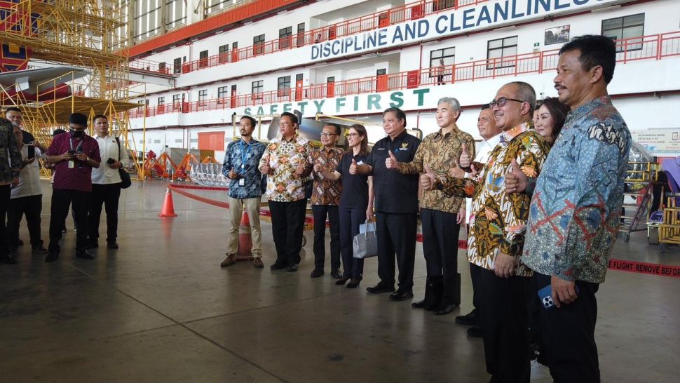 Site Visit KEK Batam Aero Technic. (Istimewa)