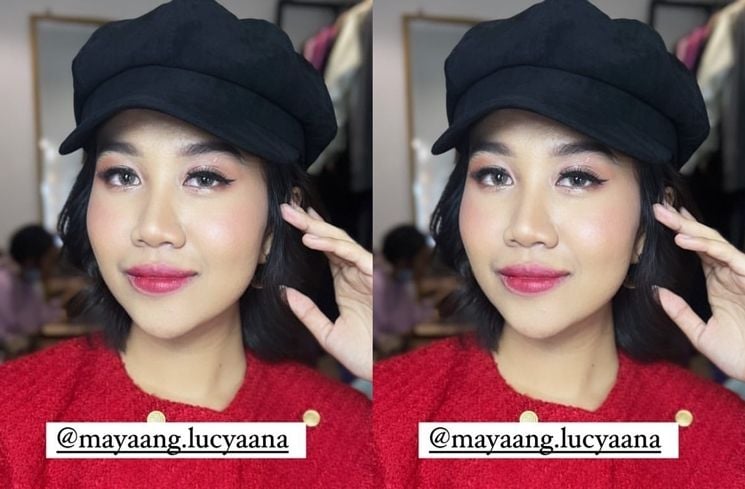 Potret Mayang dengan Rambut Pendek (Instagram/@mayaang.lucyaana)