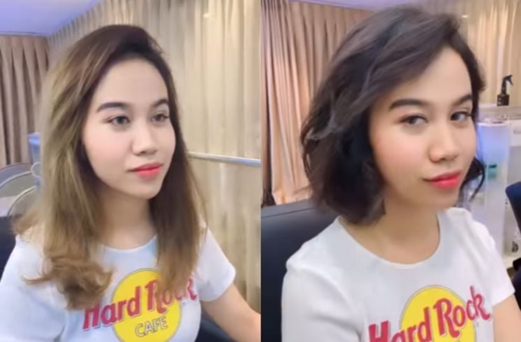 Potret Mayang dengan Rambut Pendek (Instagram/@mayaang.lucyaana)