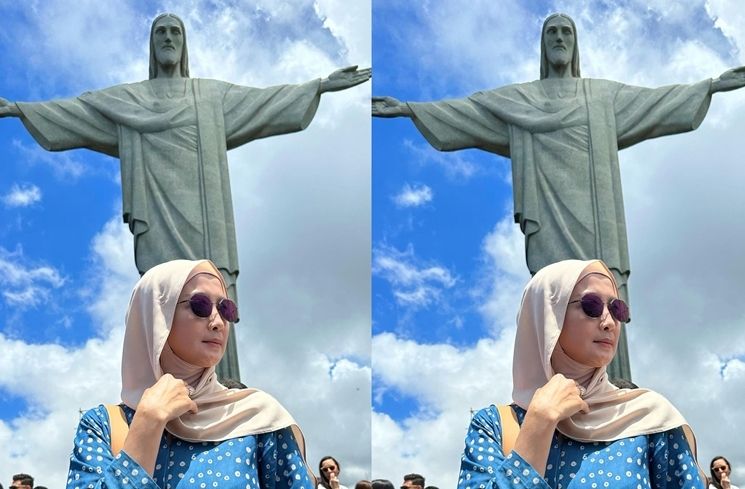 Potret Liburan Desy Ratnasari ke Brasil (Instagram/@desyratnasariterdepan)