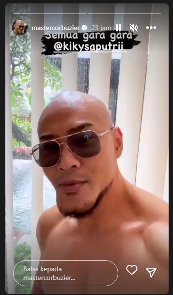Unggahan Deddy Corbuzier [Instagram/mastercorbuzier]