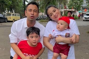 Raffi Ahmad, Nagita Slavina, Rafathar dan Rayyanza. [Istimewa]