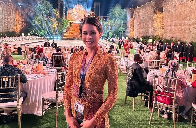 Maudy Ayunda dipercaya sebagai juru bicara di ajang KTT G20 yang berlangsung di Bali pada 15 dan 16 November 2022. [Instagram]