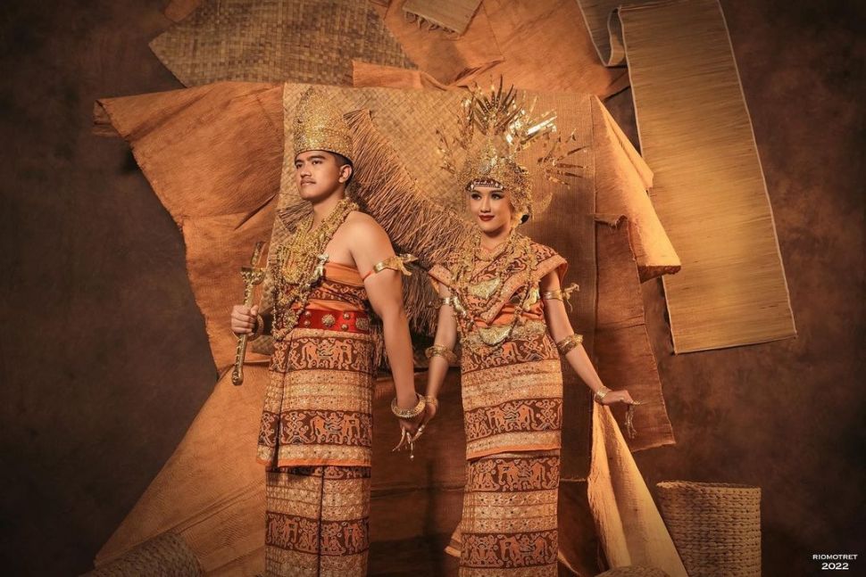 Prewedding Kaesang Pangarep dan Erina Gudono Adat Lampung (Instagram @erinagudono-Rio Motret)