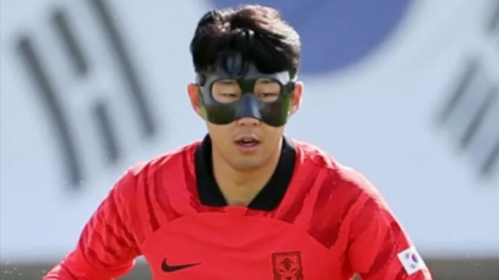 Penyerang Tottenham Hotspur. Son Heung-min. (The Sun)