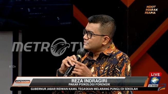 Pakar Psikologi Forensik Reza Indragiri membahas dugaan kuat Brigadir J alias Nofriansyah Yosua Hutabarat menjadi korban kekerasan seksual untuk beberapa kali. (YouTube/metrotvnews)