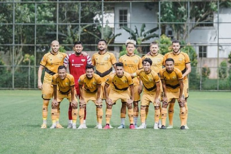  Skuad Dewa United FC. (ANTARA/HO-Dewa United)