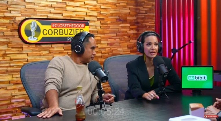 Nia Ramadhani dan Ardi Bakrie di podcast Close The Door Deddy Corbuzier.