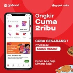 Pelanggan GoFood dapat memilih menu sesuai selera dan nikmati ongkir Rp2.000 untuk tiap pemesanan. (Dok: GoFood)