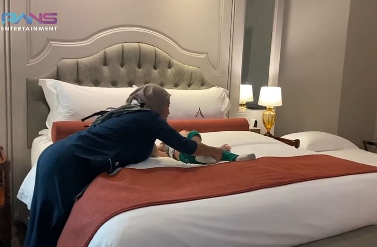 Kamar Hotel Raffi Ahmad di Qatar (YouTube Rans Entertainment)