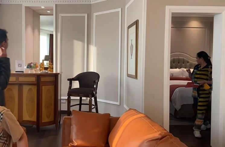 Kamar Hotel Raffi Ahmad di Qatar (YouTube Rans Entertainment)