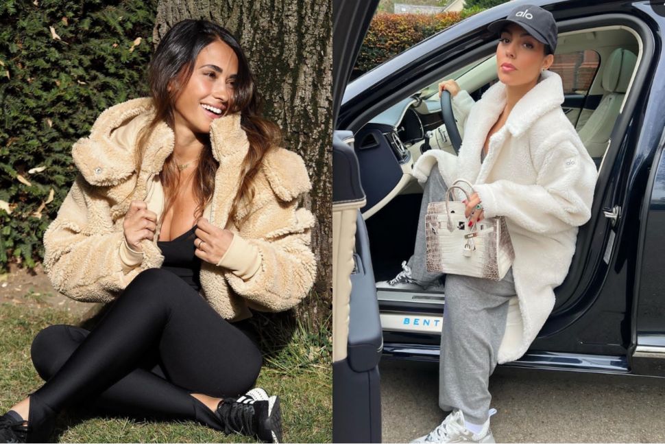 Adu gaya Antonella Roccuzzo dan Georgina Rodriguez (Instagram)