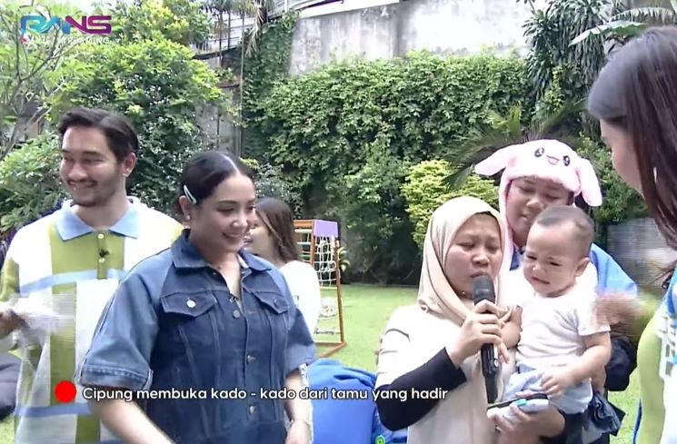 Potret ulang tahun Rayyanza (YouTube/Rans Entertainment)