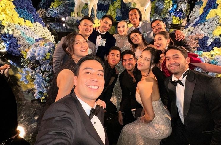 Gaya Artis di Nikahan Chelsea Islan (instagram/@anyageraldine)