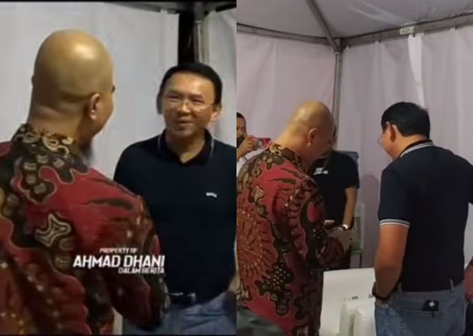 Pertemuan Ahok dan Ahmad Dhani (instagram.com/terangmedia/)