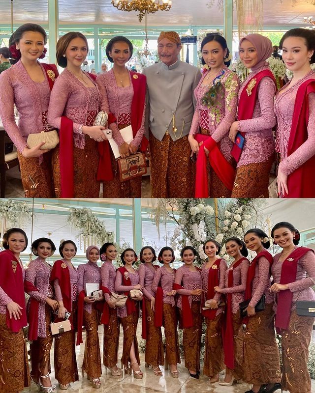 Momen Finalis Puteri Indonesia Jadi Bridesmaid Erina Gudono. (Instagram/eggyfegri)