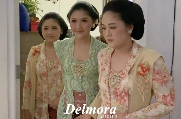 Pesona Nadya Gudono Kakak Ipar Kaesang (Instagram/@delmoraattire)