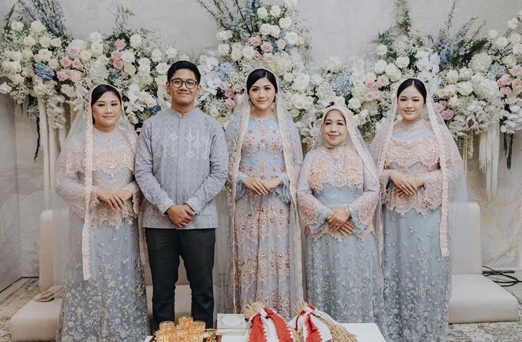 Pesona Nadya Gudono Kakak Ipar Kaesang (Instagram/@delmoraattire)