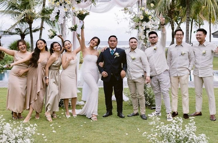 Potret Rachel Vennya Jadi Bridesmaid Bestie (Instagram/@putrimasyita_)