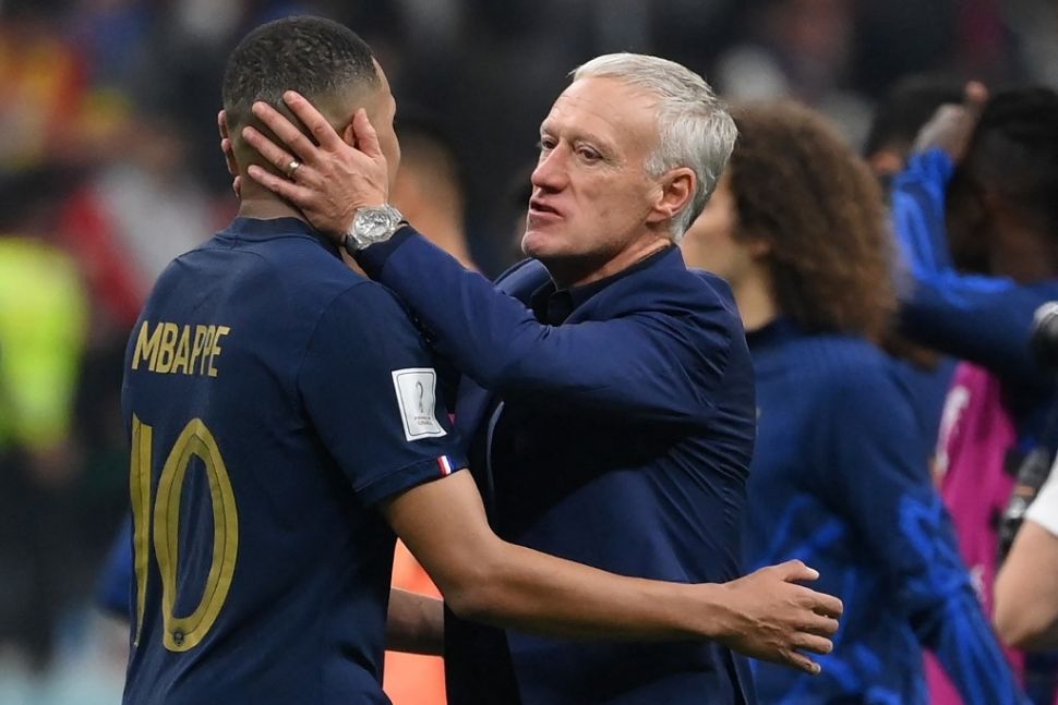 Pelatih Timnas Prancis, Didier Deschamps. [FRANCK FIFE / AFP]