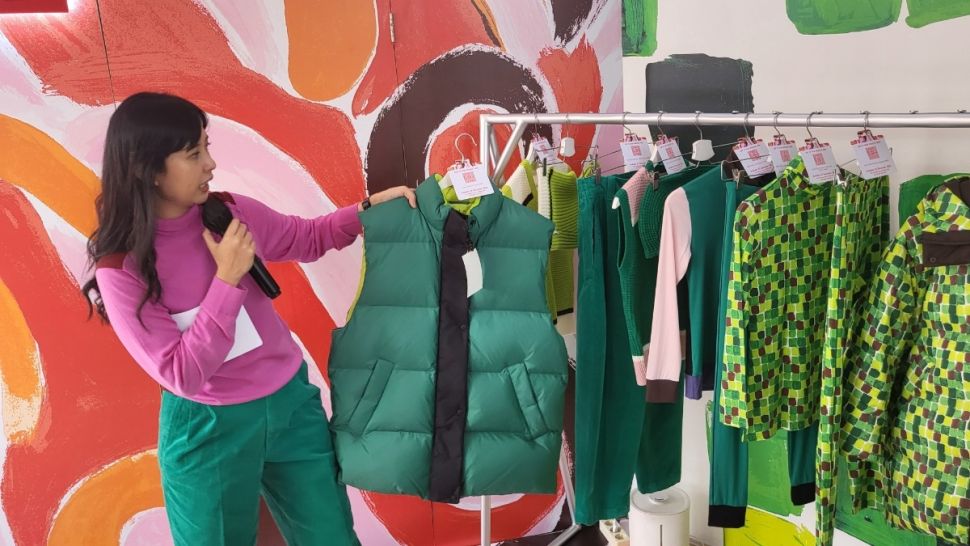 Koleksi Fall/Winter 2022 Uniqlo X Marni (Suara.com/Dinda R)