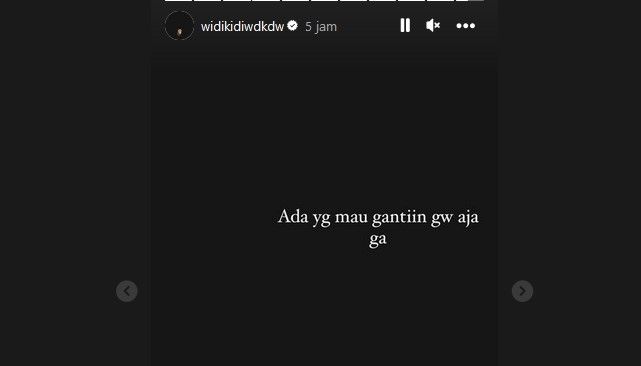Widy Vierratale curhat di Instagram dan ingin digantikan posisinya sebagai vokalis.