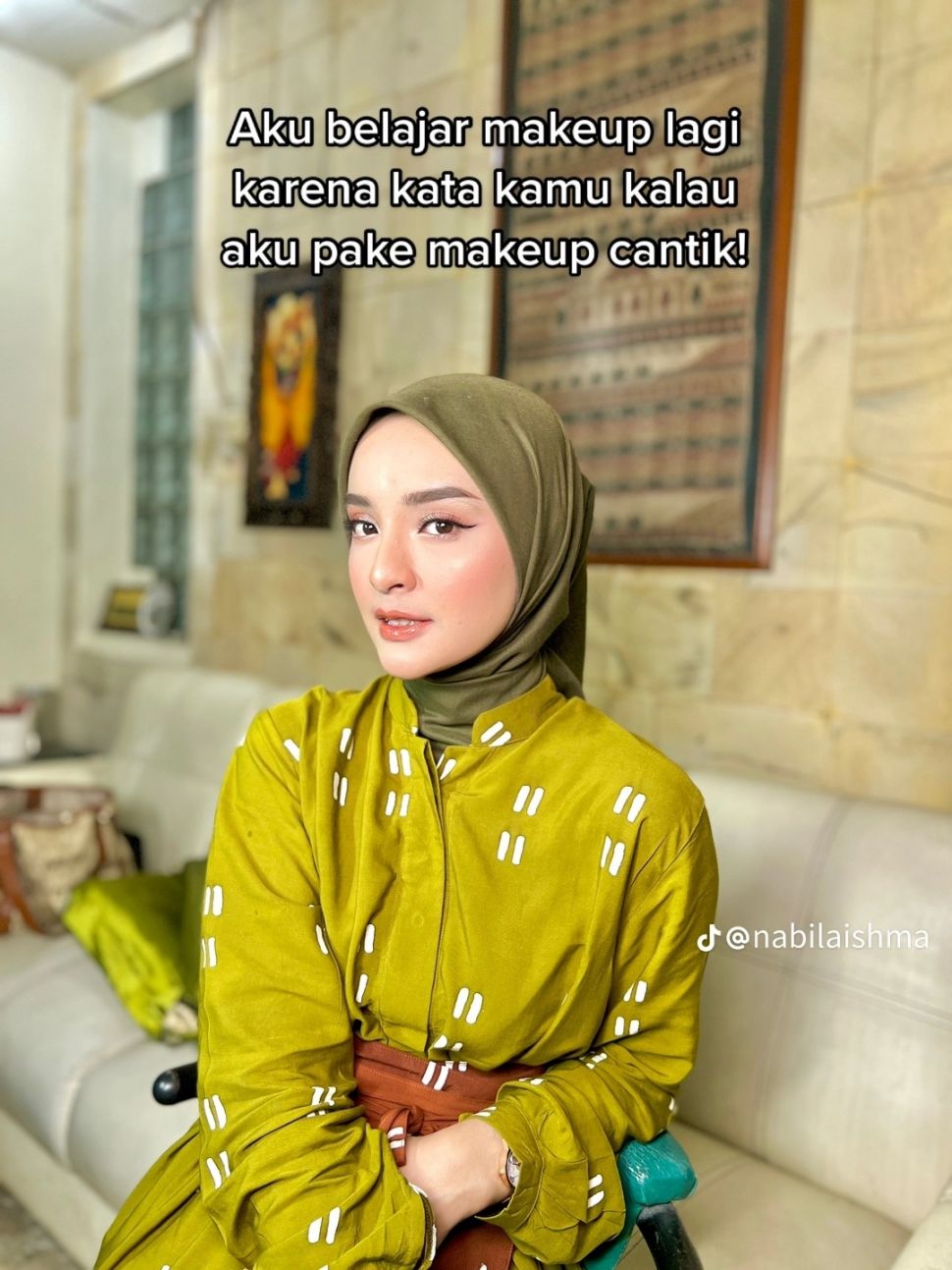 Kisah Nabila Ishma Setelah Kepergian Eril (TikTok)