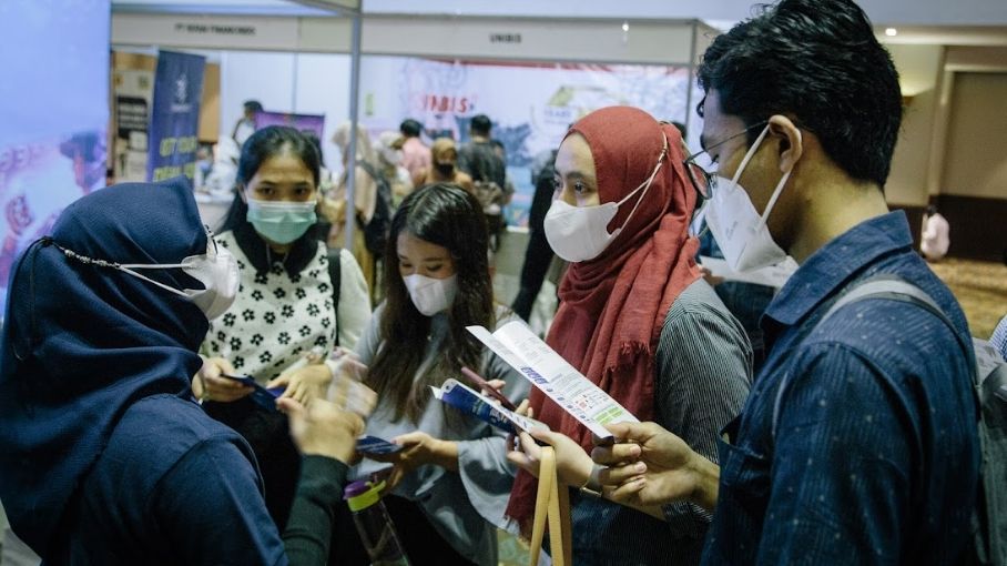 Jobfair SIMONAS di Medan. (Dok: Kominfo)