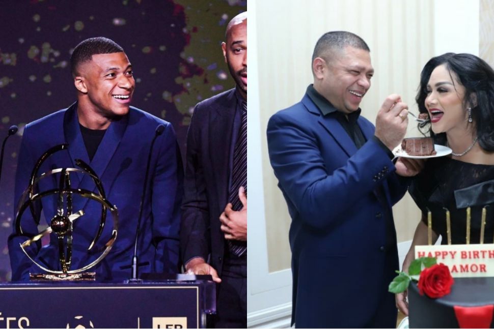 Adu Gaya Kylian Mbappe dan Raul Lemos (Instagram)