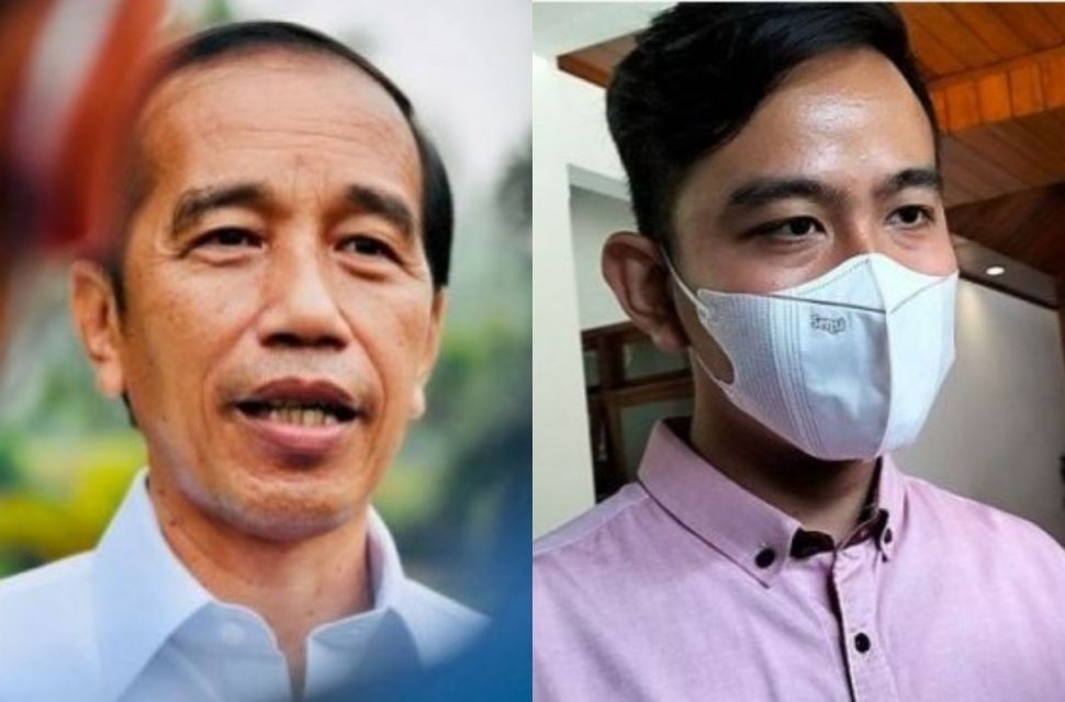 Jokowi dan Gibran (Kolase)