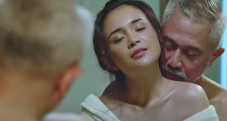 Michelle Ziudith dan Lukman Sardi di series Kupu Malam. [WeTV]