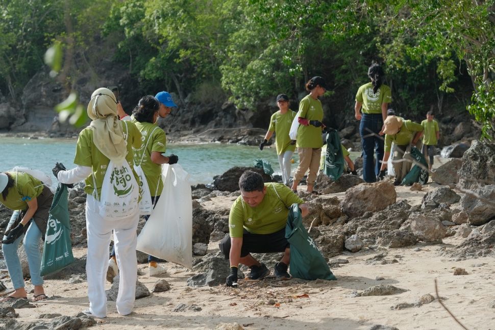 Begini Cara Sulap Sampah di Labuan Baju Agar Bernilai Ekonomis. (Dok: Istimewa)