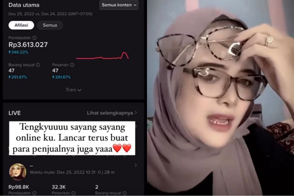 Yessy Pamerkan Penghasilannya di TikTok (Instagram/@yssyant_)