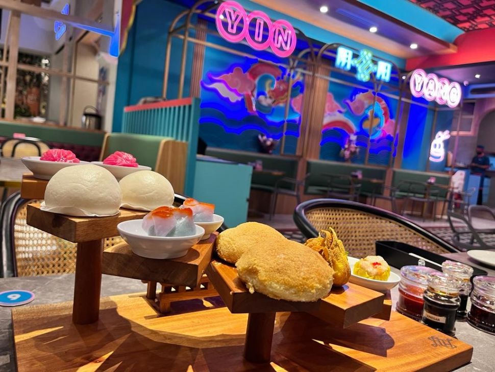 Sajikan Kuliner Otentik Hongkong, Dimsum Warna Warni Restoran Ini Pecah di Mulut. (Suara.com/Dini Afrianti)