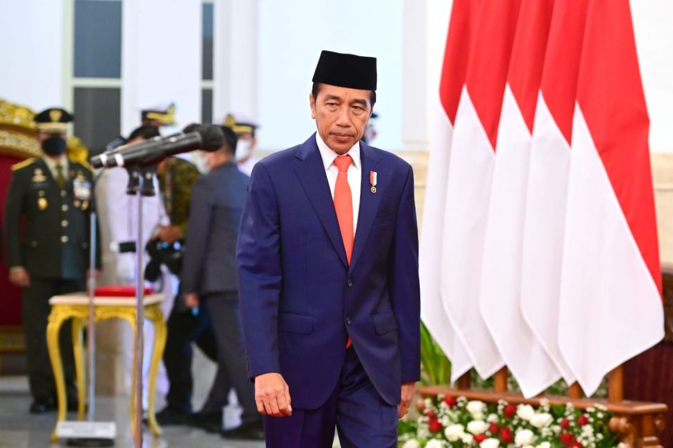 Presiden Joko Widodo atau Jokowi di Istana Negara, Rabu (28/12/2022). [Foto: Muchlis Jr - Biro Pers Sekretariat Presiden]