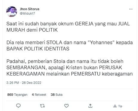 Cuitan John Sitorus (twitter.com/Miduk17)