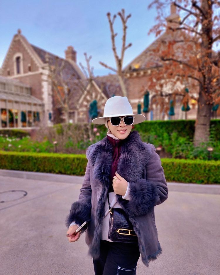 Momen Syahrini Jalan-Jalan di USJ. (Instagram/princessyahrini)