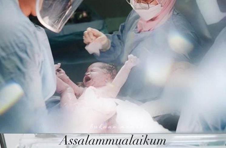 Potret Tasya Kamila Lahirkan Anak Kedua (Instagram @tasyakamila)